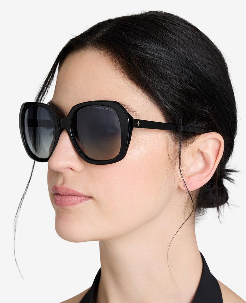 Kenneth Cole Round Acetate Sunglasses