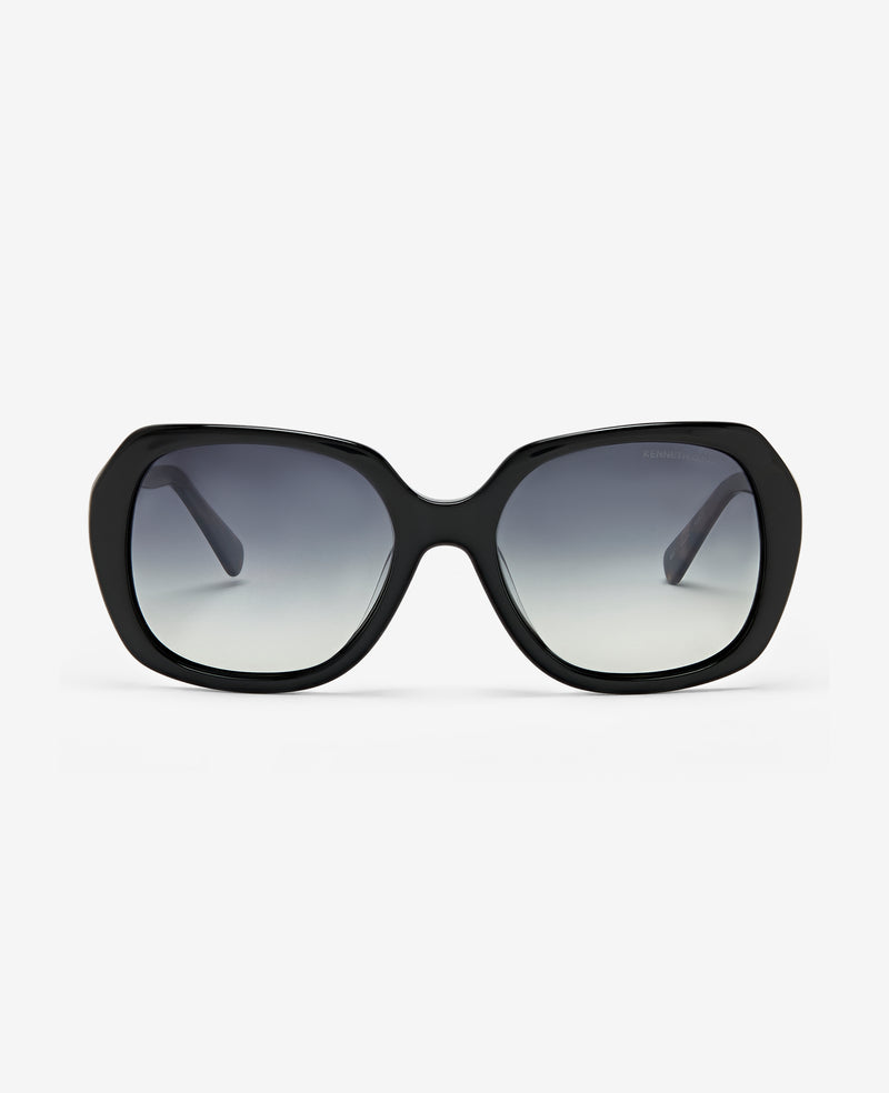 Kenneth Cole Round Acetate Sunglasses