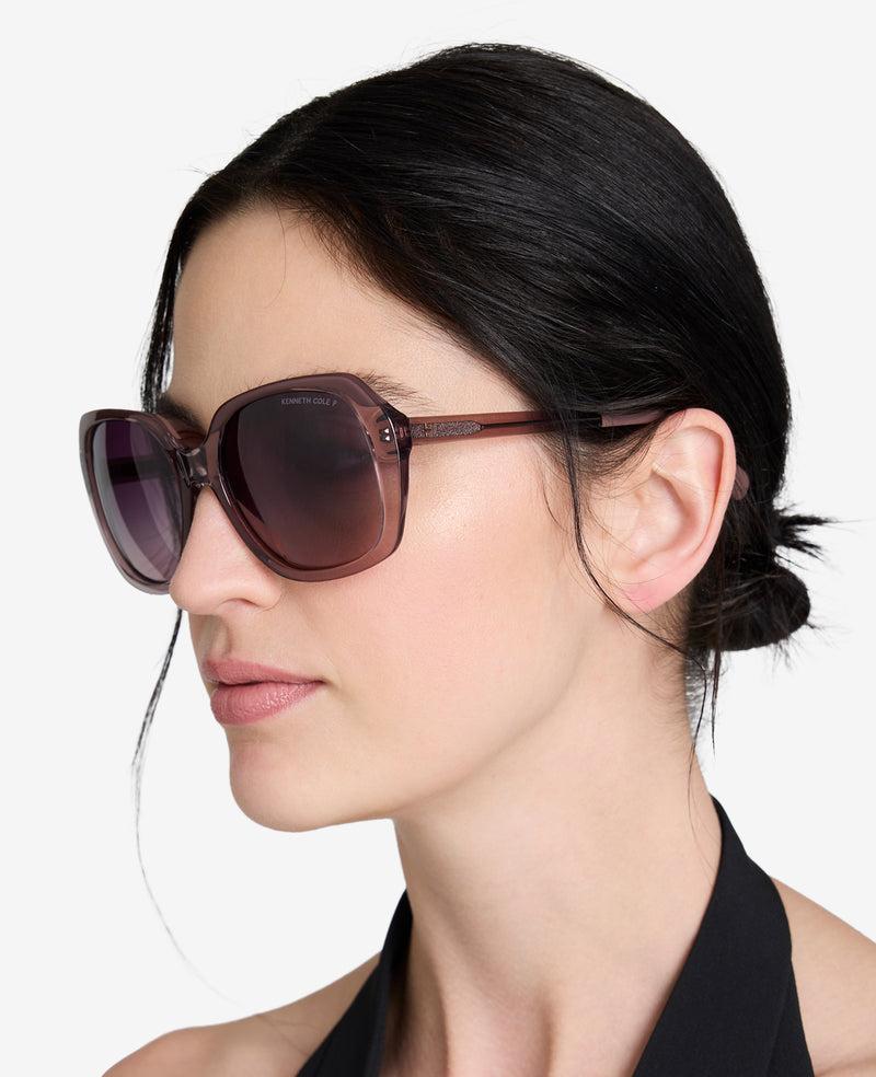 Kenneth Cole Round Acetate Sunglasses