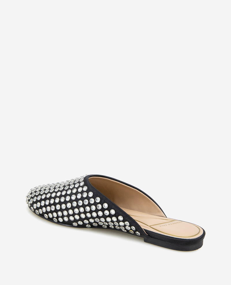Kenneth Cole Saddie Studded Rhinestone Mule