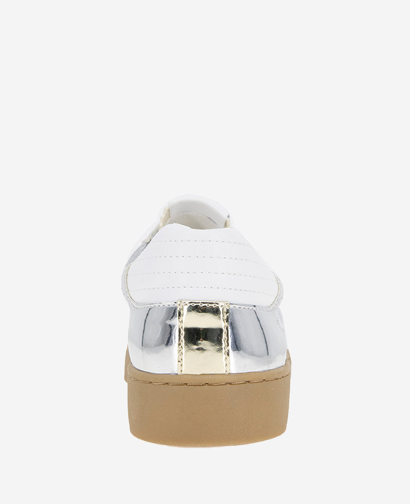 Kenneth Cole Sam Metallic Leather Mesh Sneaker