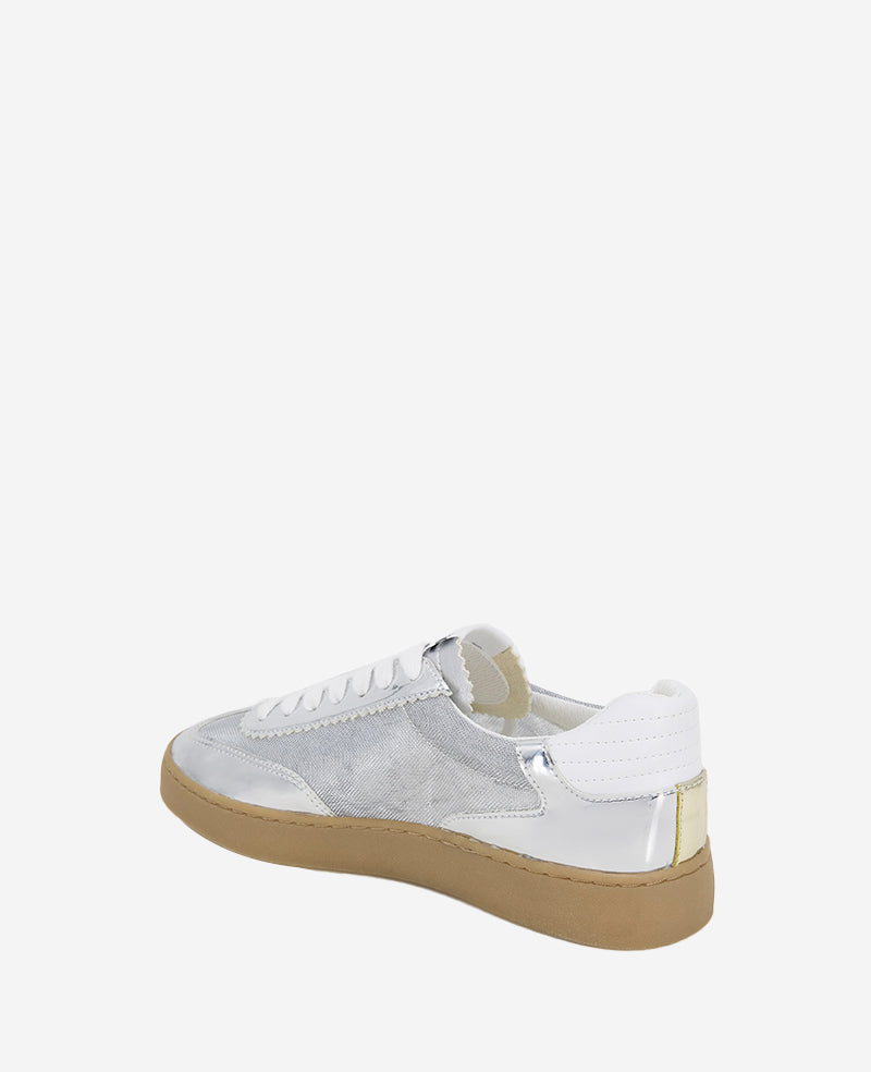 Kenneth Cole Sam Metallic Leather Mesh Sneaker