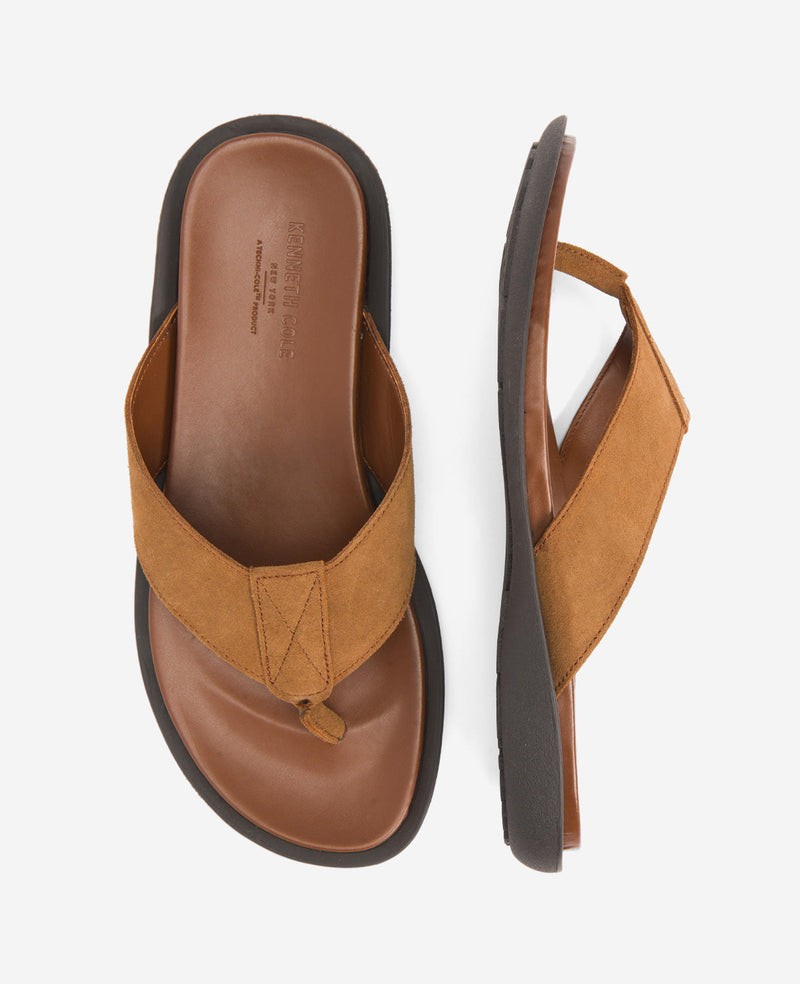 Kenneth Cole Sand Leather Thong Sandal