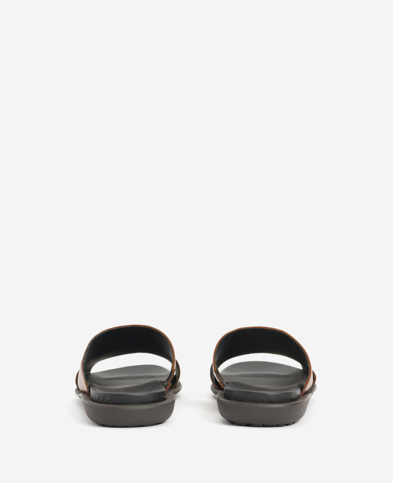 Kenneth Cole Sand-Y Beach Leather Slide Sandal