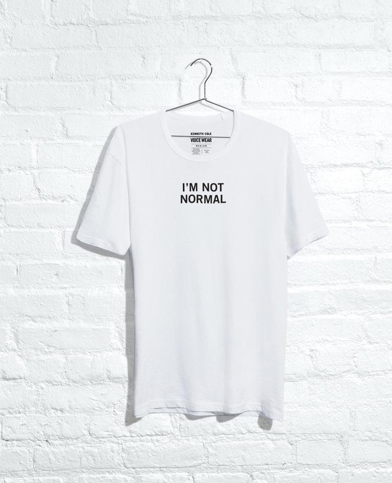 kenneth cole Site Exclusive I'm Not Normal T-Shirt