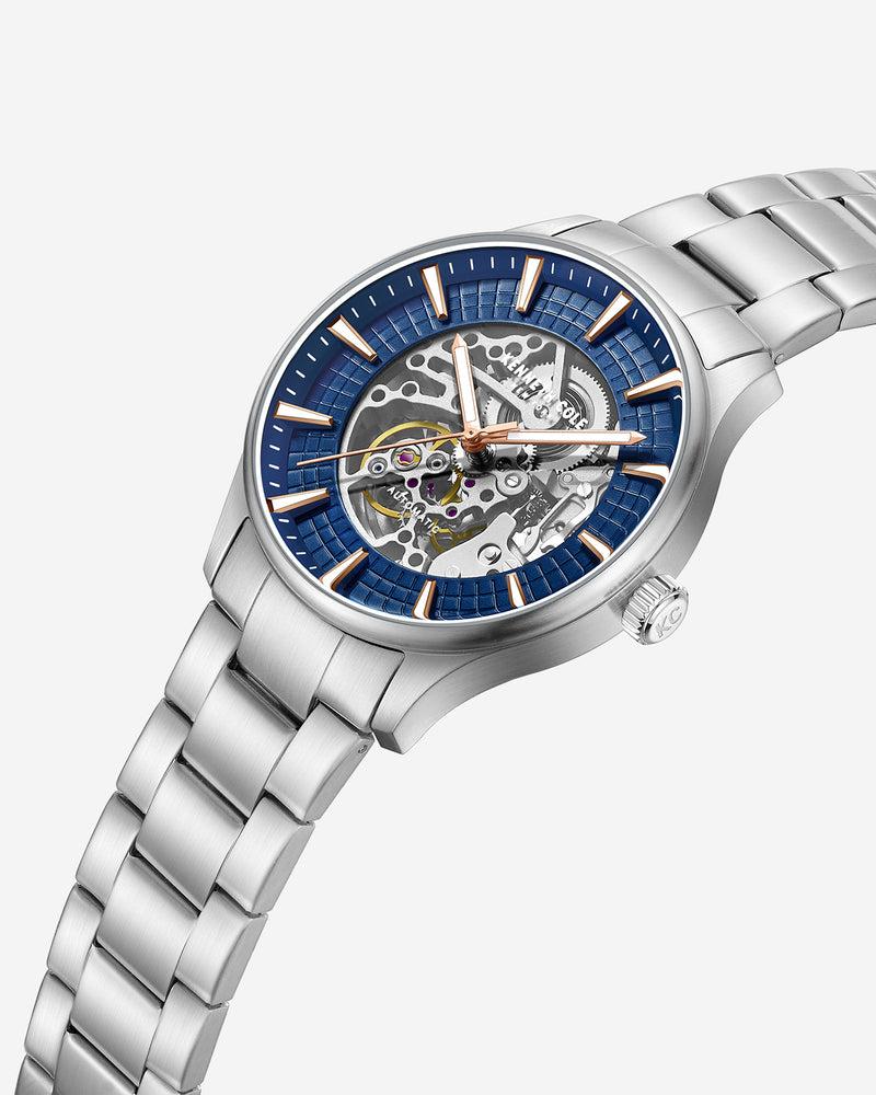 Kenneth Cole Skeleton Automatic Bracelet Watch