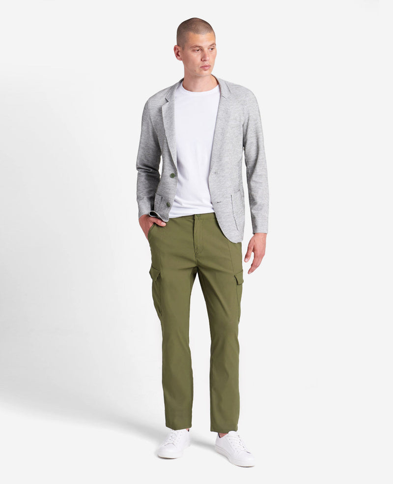 Kenneth Cole Slim Fit Stretch Cargo Pant