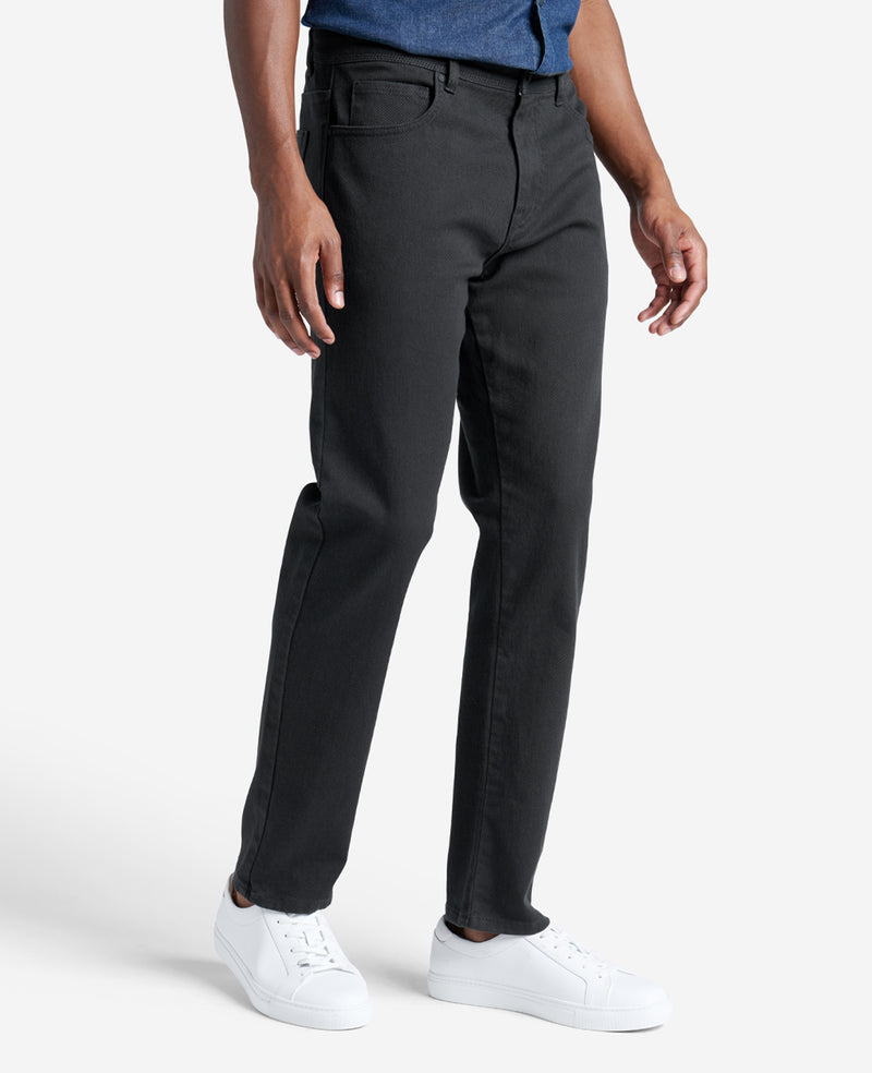 kenneth cole Slim-Fit Stretch-Twill 5-Pocket Pant