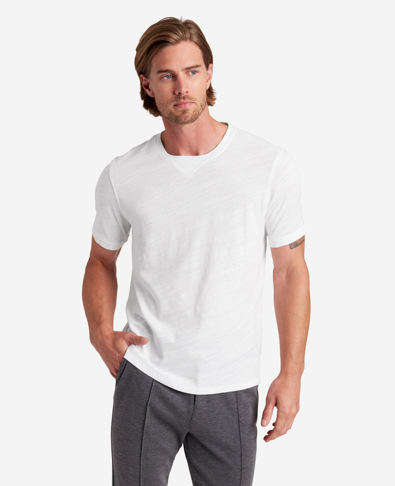 Kenneth Cole Slub Cotton T-Shirt