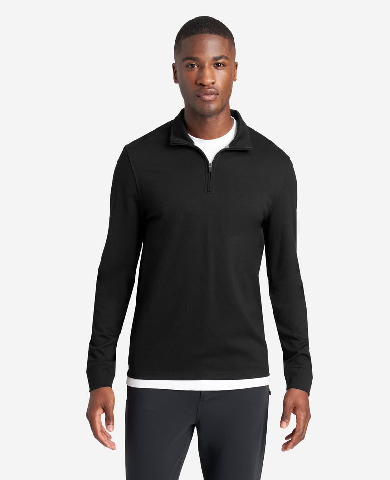 Kenneth Cole Kenneth Cole Sport Quarter-Zip Knit Pullover