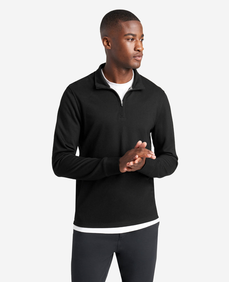 kenneth cole Kenneth Cole Sport Quarter-Zip Knit Pullover