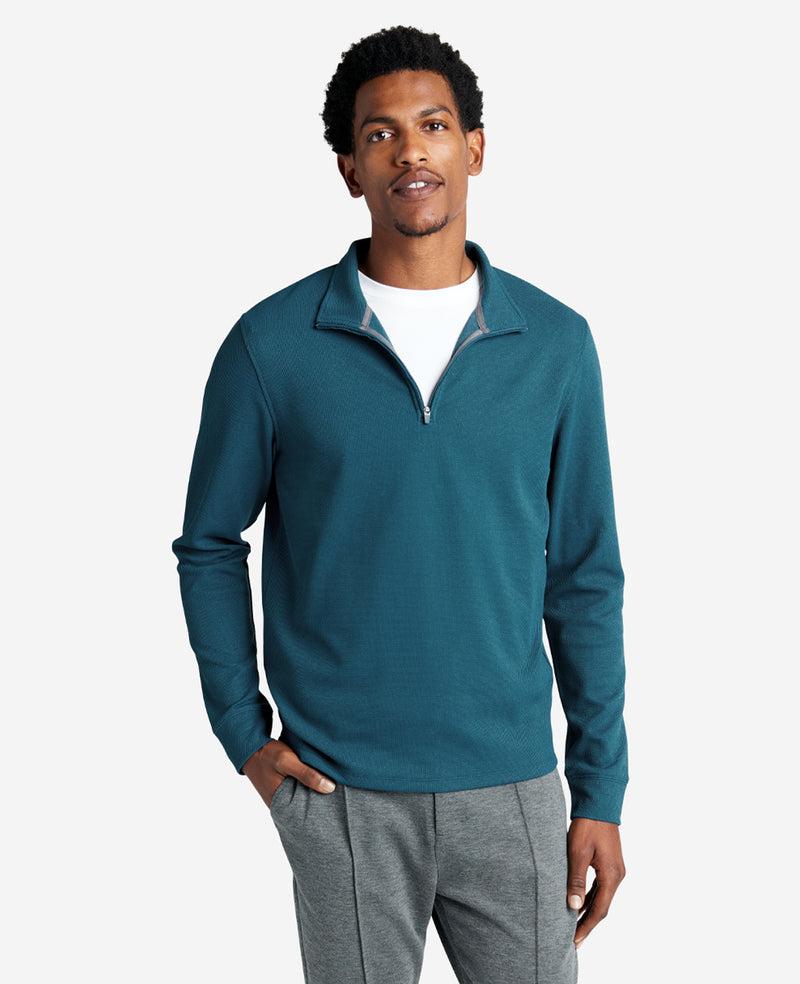 Kenneth Cole Kenneth Cole Sport Quarter-Zip Knit Pullover