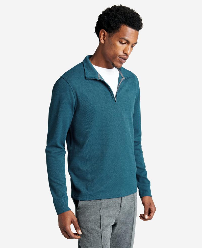 kenneth cole Kenneth Cole Sport Quarter-Zip Knit Pullover