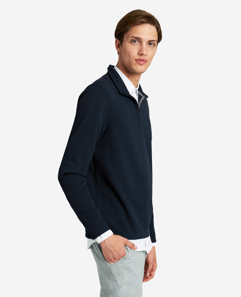kenneth cole Kenneth Cole Sport Quarter-Zip Knit Pullover
