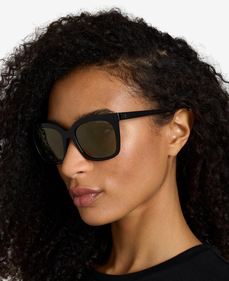 Kenneth Cole Square Injected Sunglasses