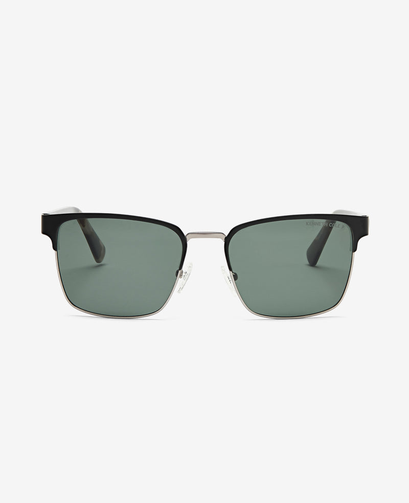 Kenneth Cole Square Metal Sunglasses