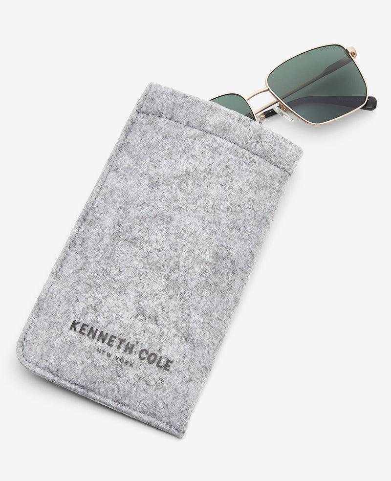 Kenneth Cole Square Titanium Sunglasses