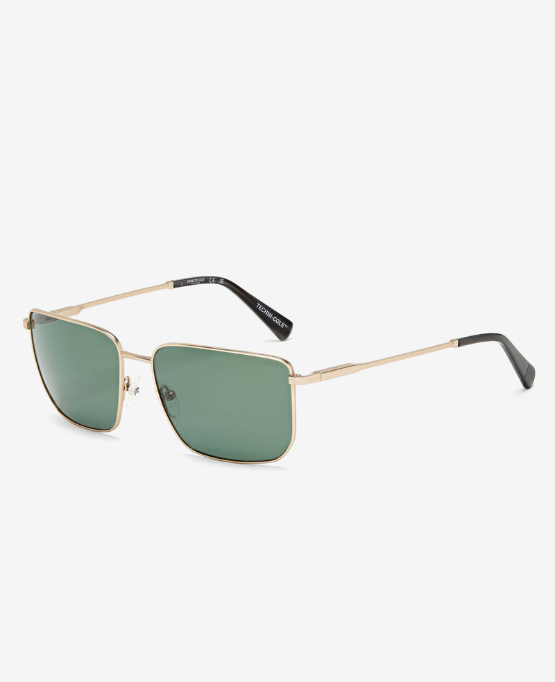 kenneth cole Square Titanium Sunglasses