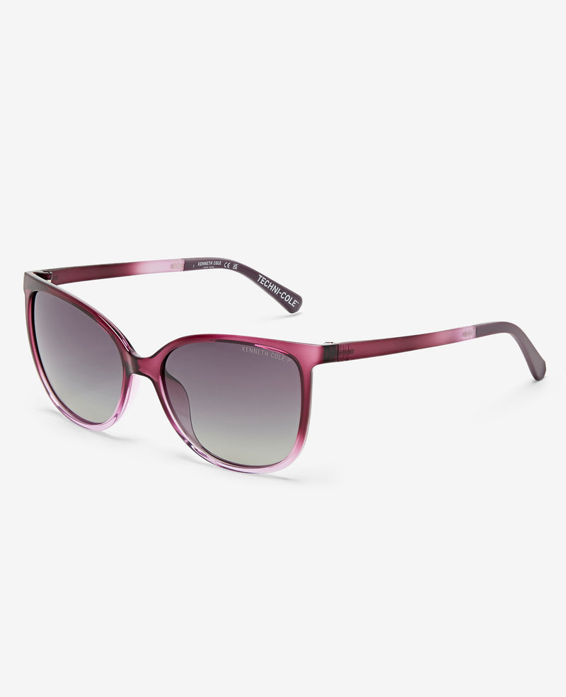 kenneth cole Square Ultem Sunglasses