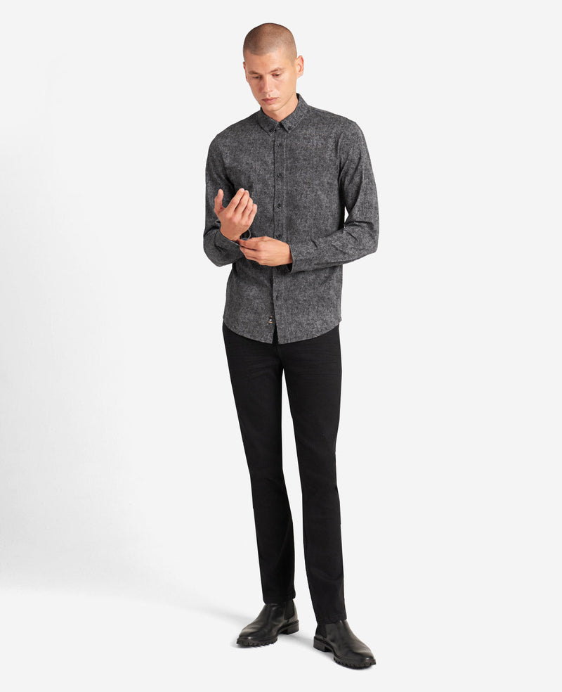 Kenneth Cole Stretch Print Button-Down Shirt