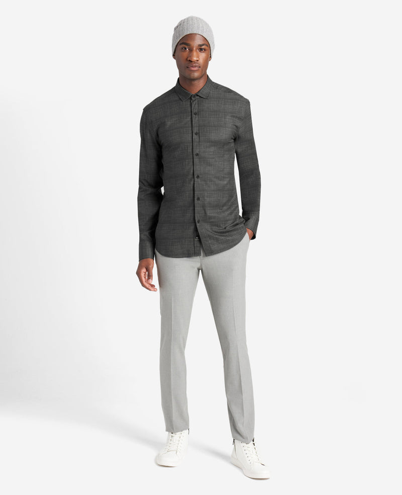 Kenneth Cole Stretch Print Button-Down Shirt