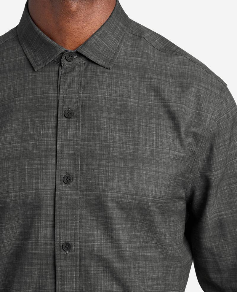 Kenneth Cole Stretch Print Button-Down Shirt