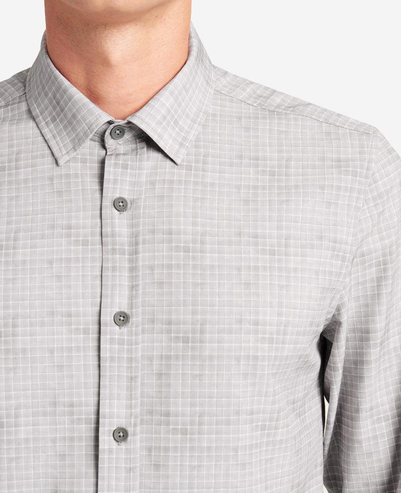 Kenneth Cole Stretch Print Button-Down Shirt