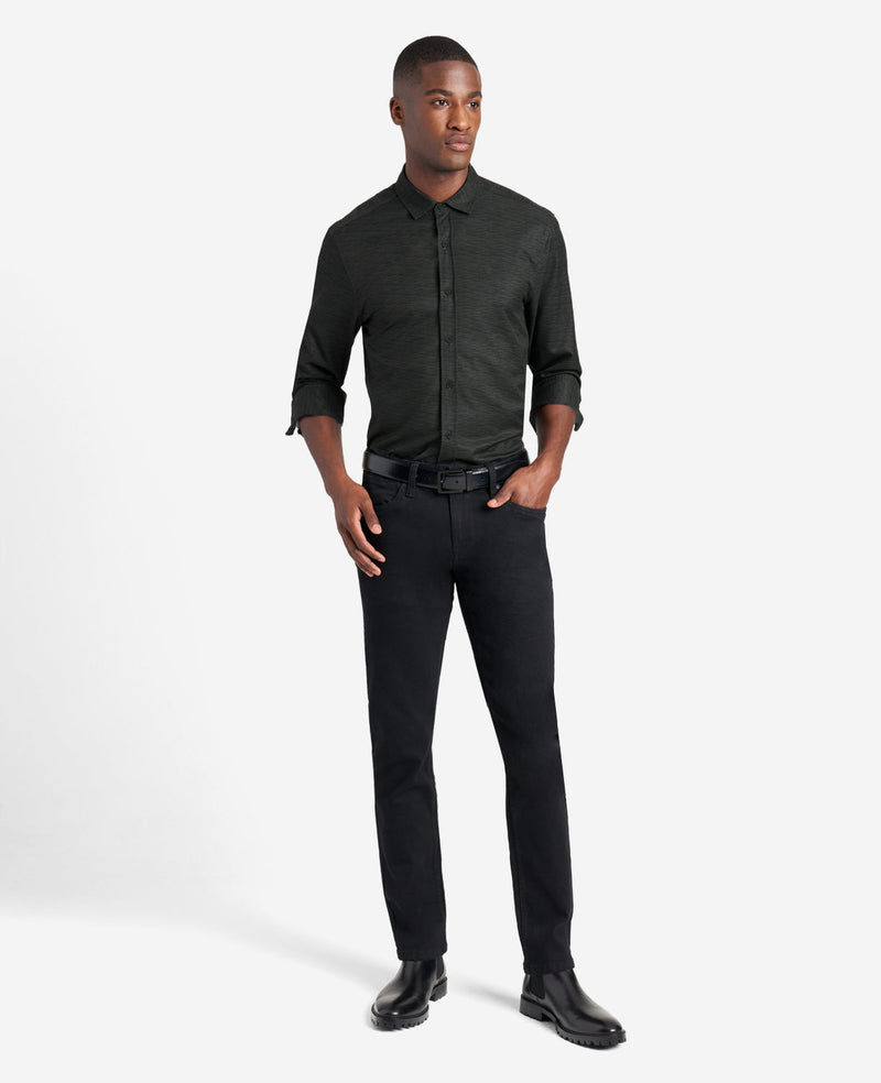 Kenneth Cole Stretch Print Button-Down Shirt