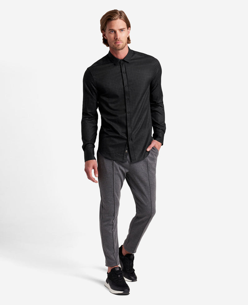 Kenneth Cole Stretch Print Button-Down Shirt