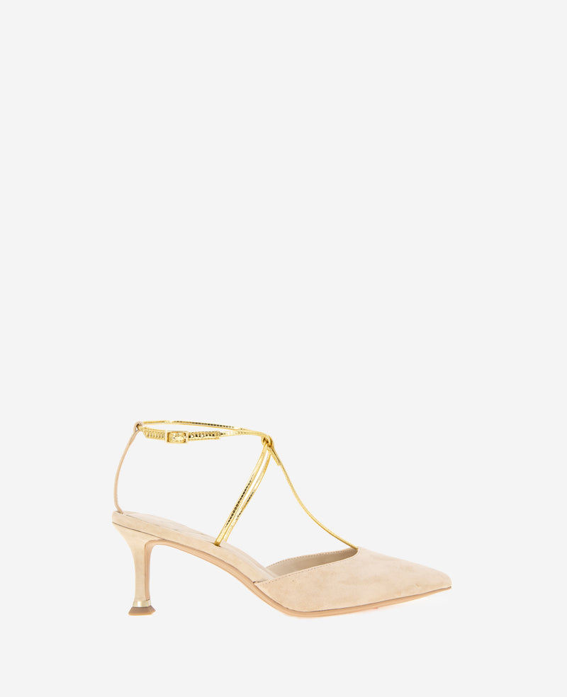 kenneth cole Umi T-Strap Suede Heel
