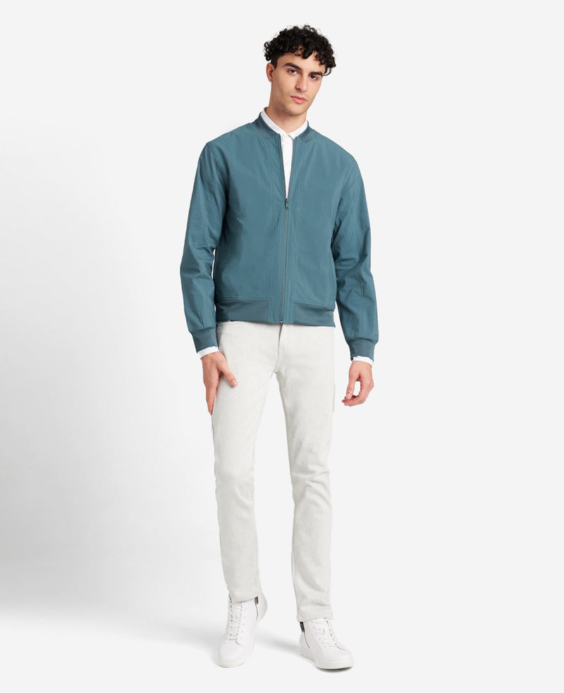 Kenneth Cole Water-Resistant Bomber Jacket