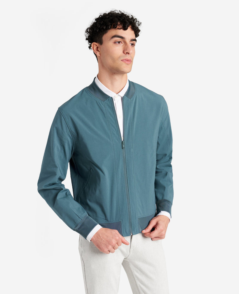 kenneth cole Water-Resistant Bomber Jacket