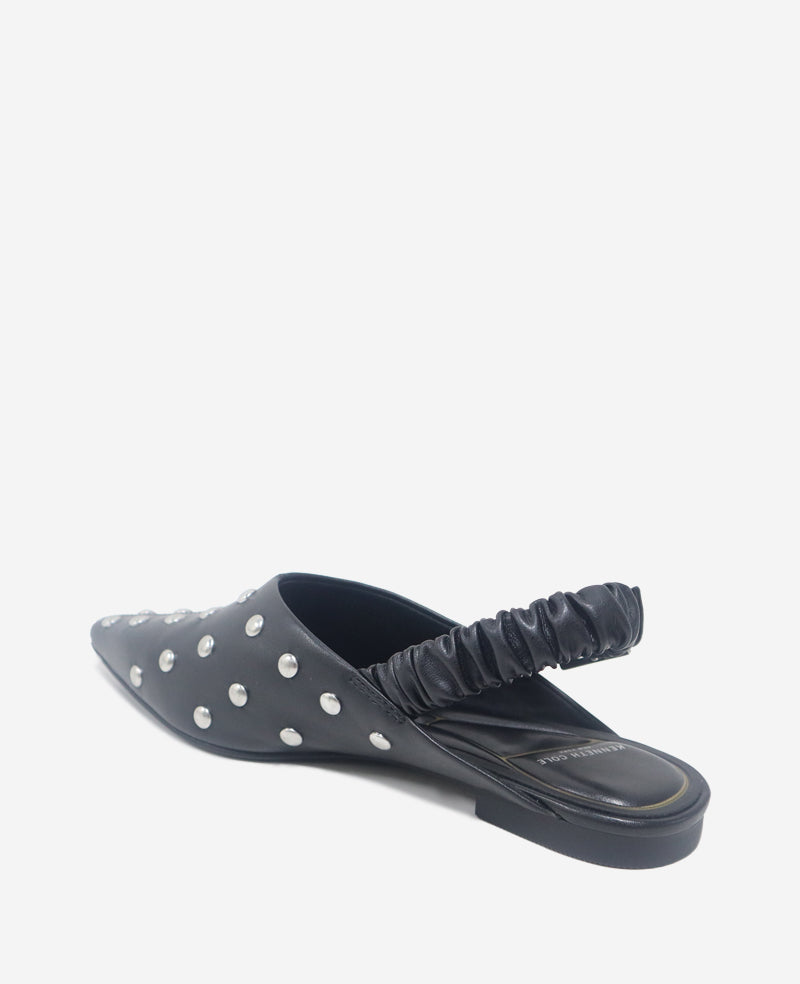 Kenneth Cole Nicola Studded Leather Slingback Sandal