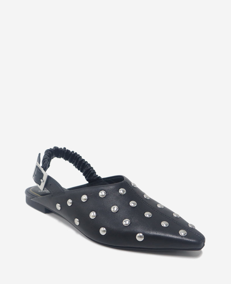 Kenneth Cole Nicola Studded Leather Slingback Sandal