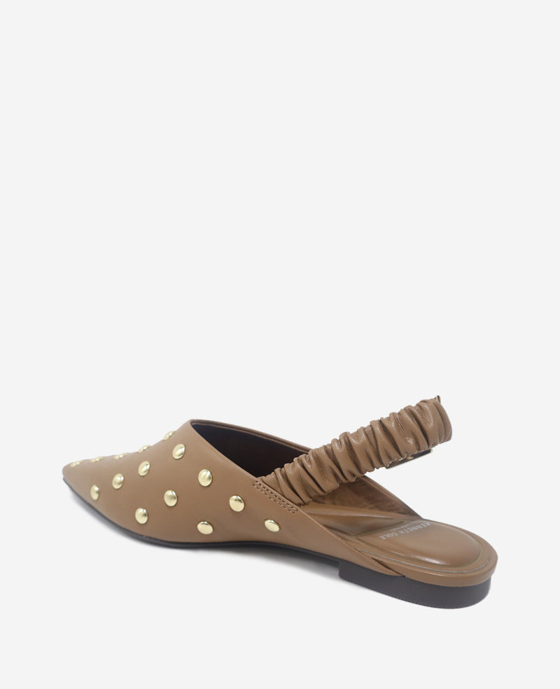 Kenneth Cole Nicola Studded Leather Slingback Sandal