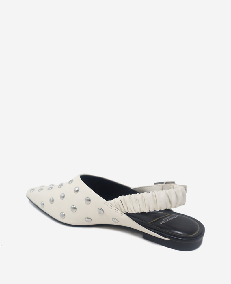 Kenneth Cole Nicola Studded Leather Slingback Sandal