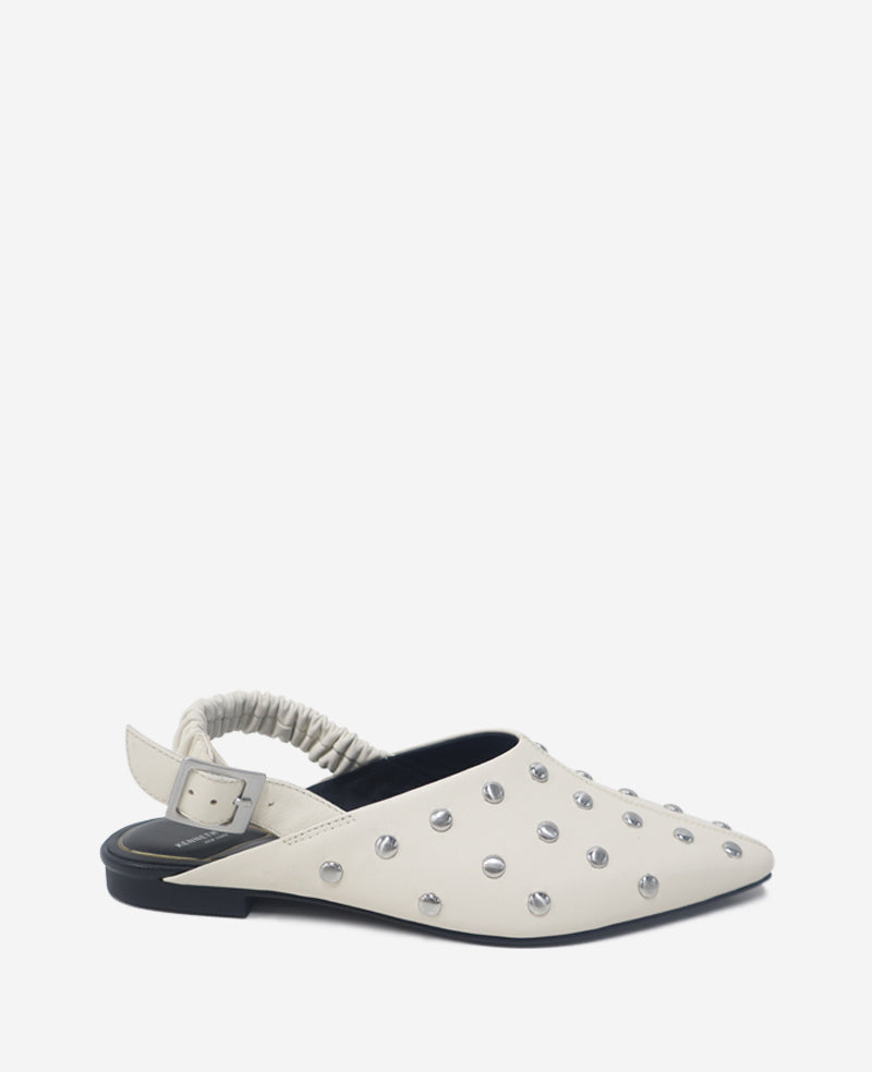 kenneth cole Nicola Studded Leather Slingback Sandal