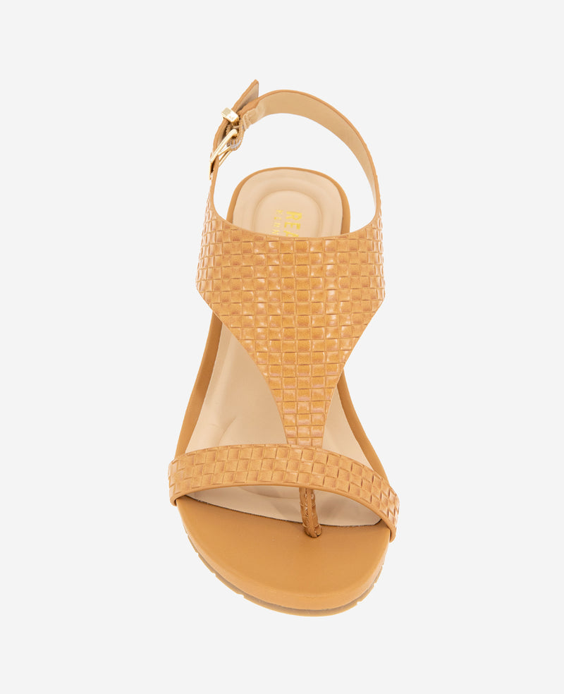 Kenneth Cole REACTION - Greatly Woven Wedge Thong Sandal