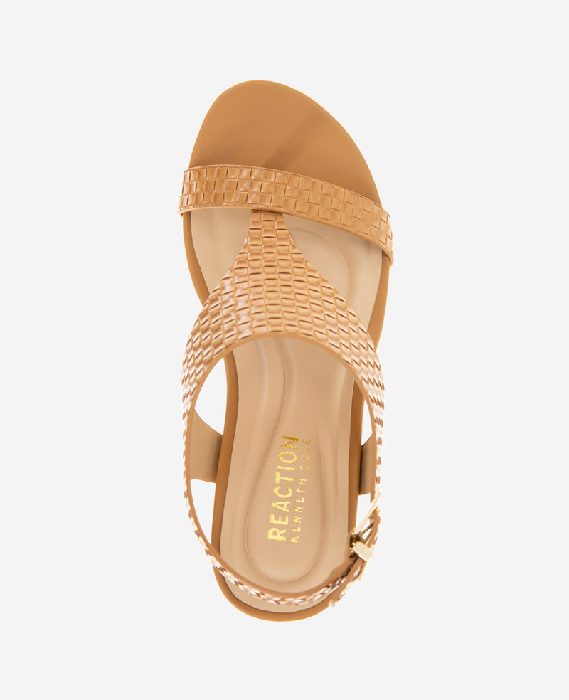 Kenneth Cole REACTION - Greatly Woven Wedge Thong Sandal