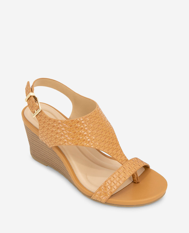 Kenneth Cole REACTION - Greatly Woven Wedge Thong Sandal