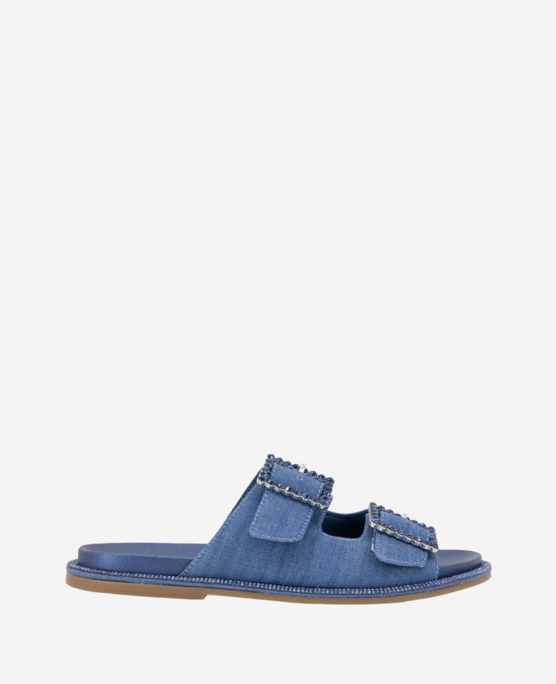 kenneth cole REACTION - The Sydney Slip On Denim Sandal