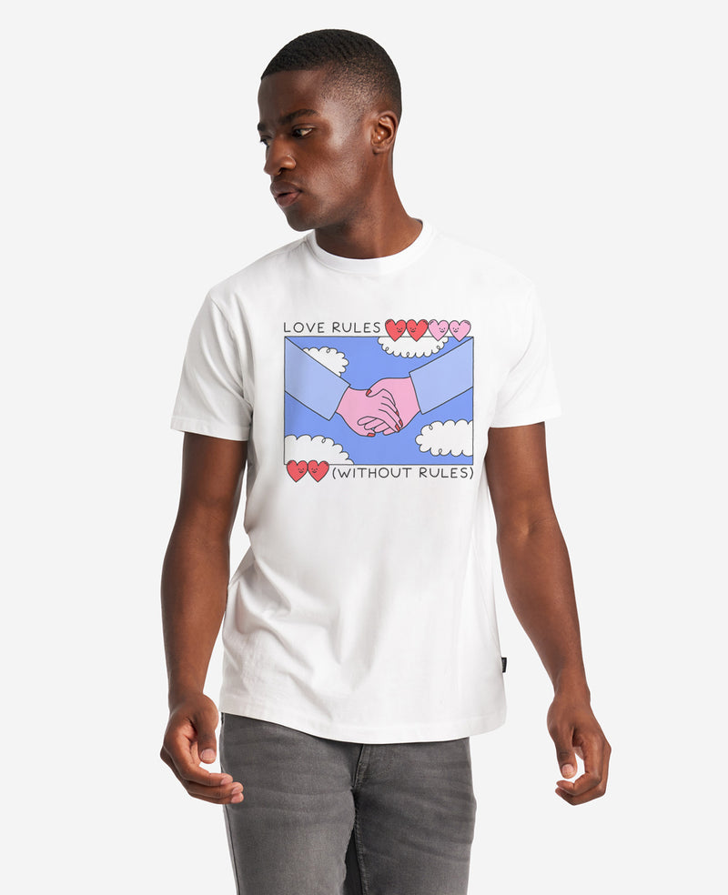Kenneth Cole Site Exclusive Men's Rosie Pink LOVE Tee