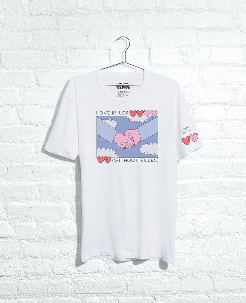 kenneth cole Site Exclusive Men's Rosie Pink LOVE Tee