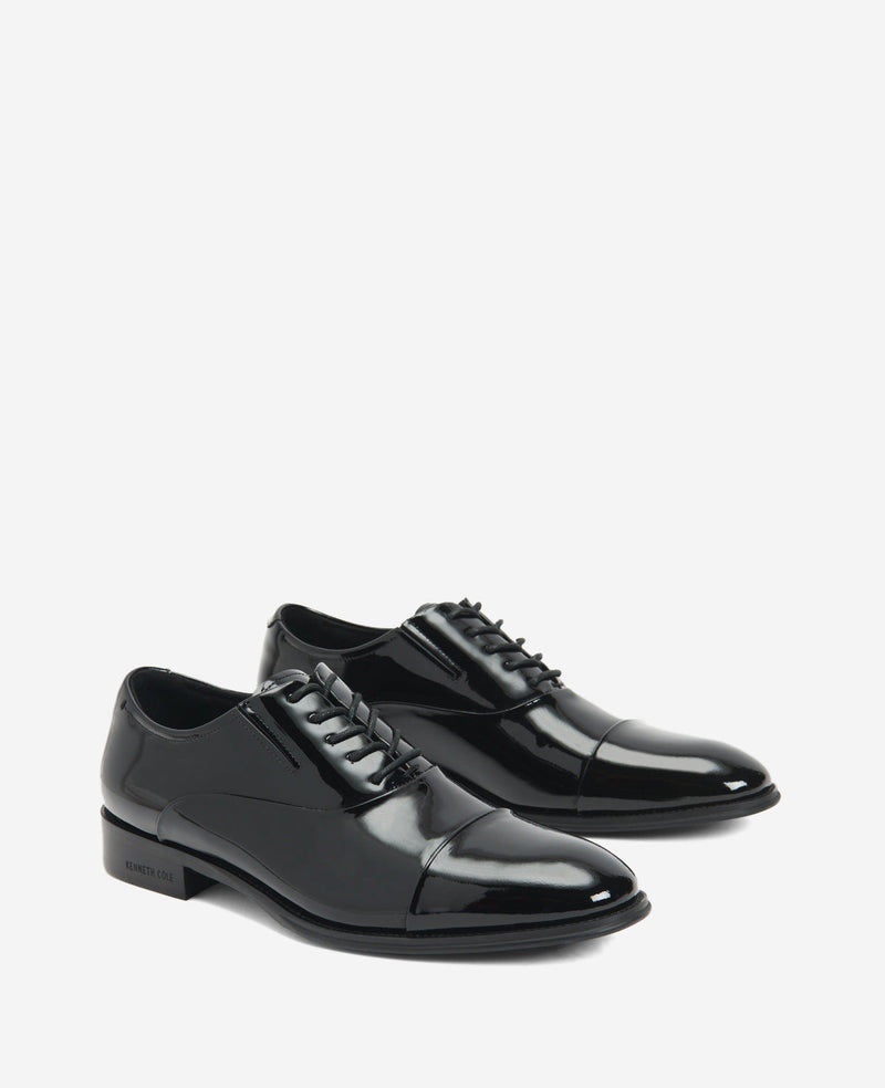 Kenneth Cole Site Exclusive Tully Patent Leather Cap Toe