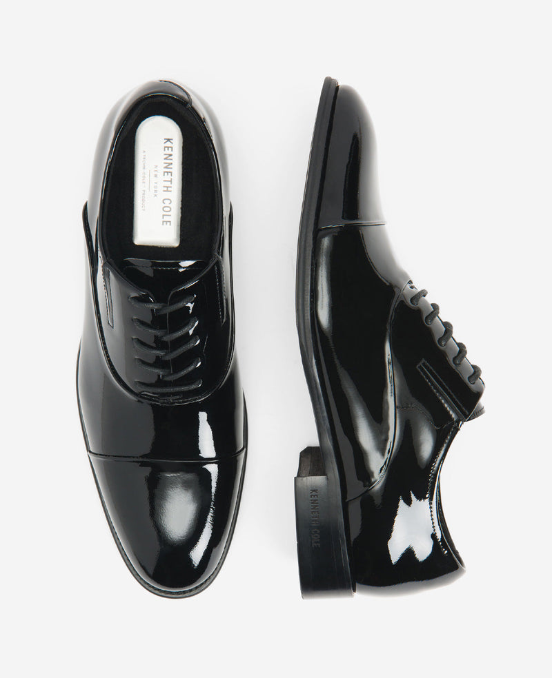 Kenneth Cole Site Exclusive Tully Patent Leather Cap Toe