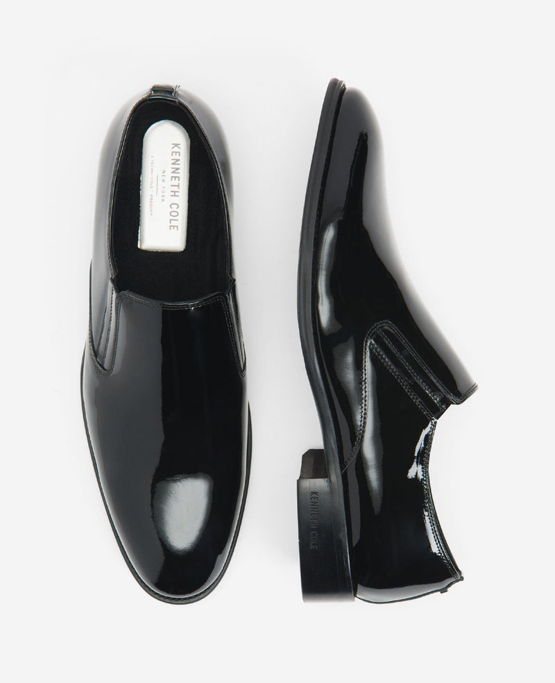 Kenneth Cole Site Exclusive Tully Patent Slip-On Oxford With TECHNI-COLE