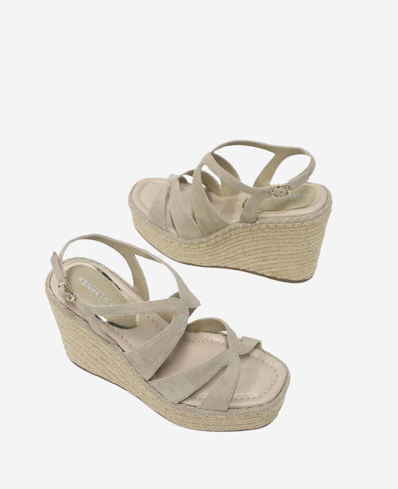 Kenneth Cole Solace Platform Espadrille Wedge Sandal