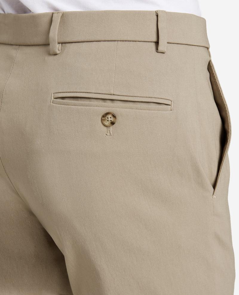 Kenneth Cole Stretch Twill Regular-Fit Flex Waistband Pant