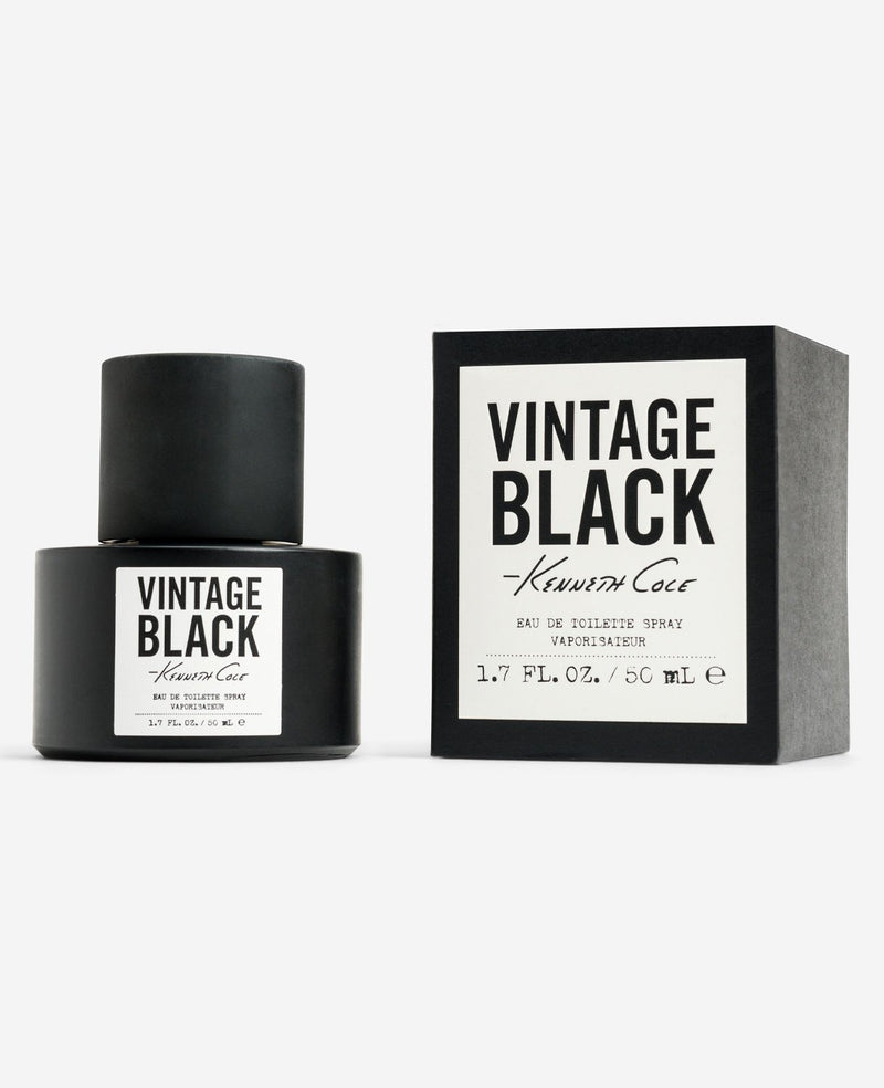 Kenneth Cole Vintage Black For Him Eau De Toilette 1.7 Oz