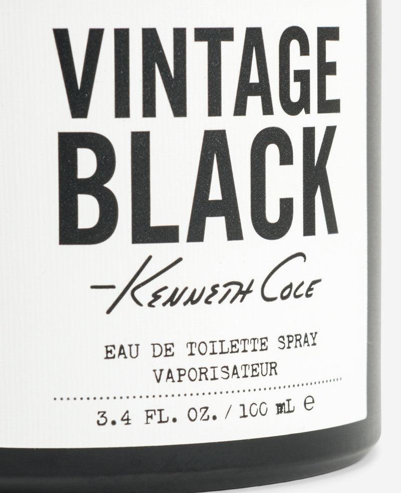 Kenneth Cole Vintage Black For Him Eau De Toilette 3.4 Oz